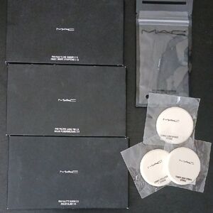 MAC Cosmetics Bundle: Pro Palette Refill Pans, Duo Lash/Brow Brush, & Sponges